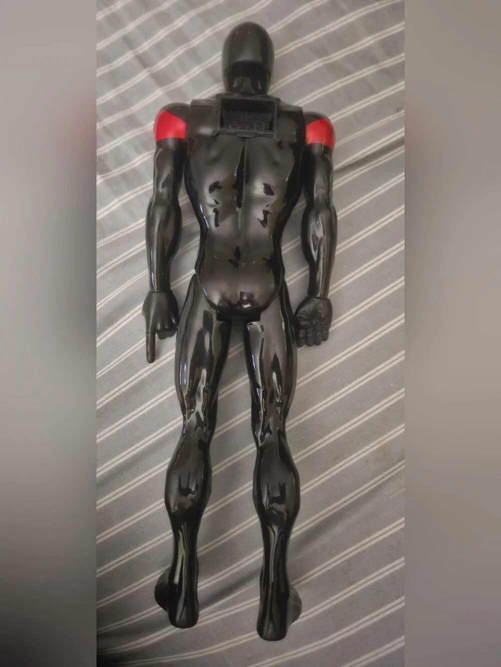 Spider-Man Miles Morales Black & Red Action Figure 12in